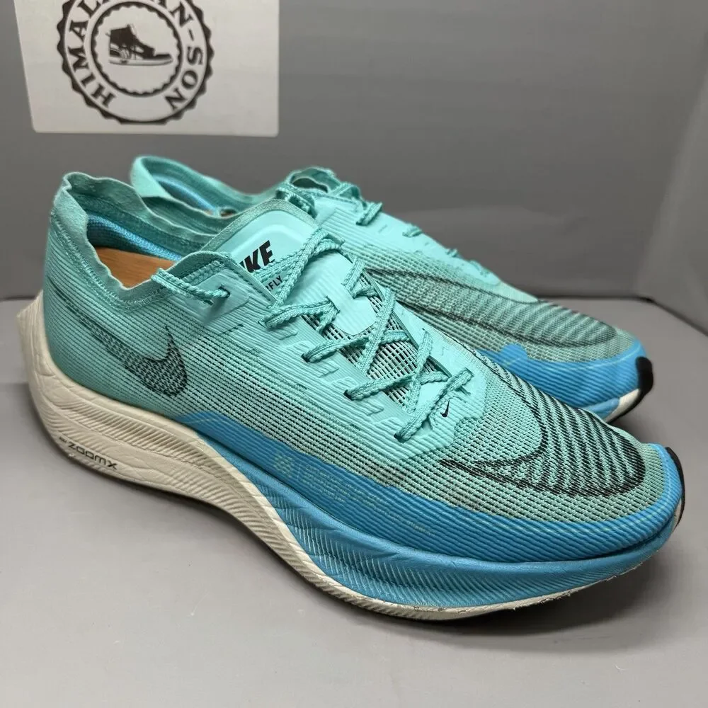 Nike ZoomX Vaporfly NEXT% 2 Aurora Green CU4111-300 Men Size 11 Running Shoes